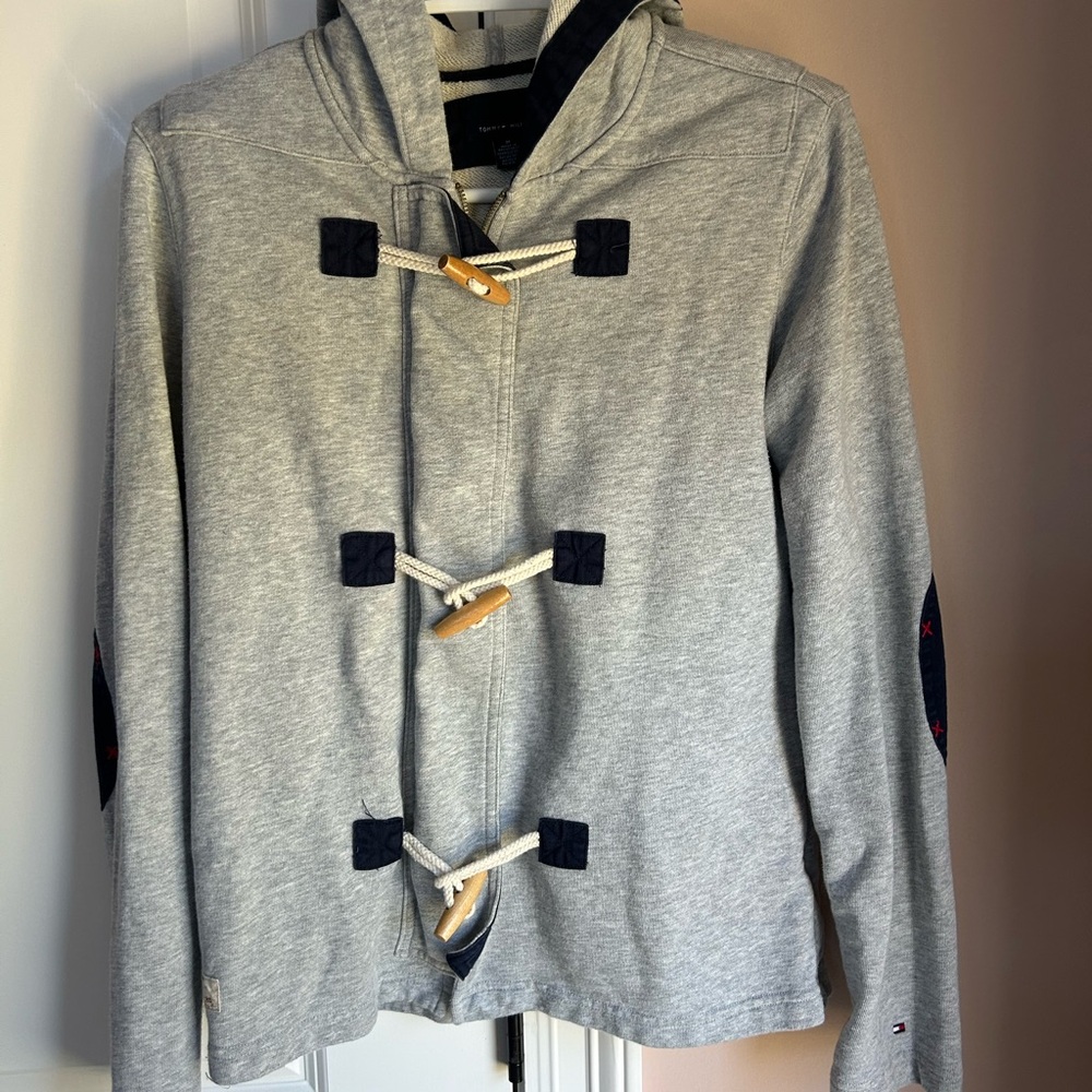 Tommy Hilfiger Gray Toggle Hoodie